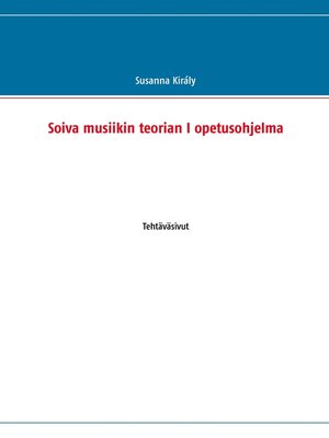 cover image of Soiva musiikin teorian I opetusohjelma